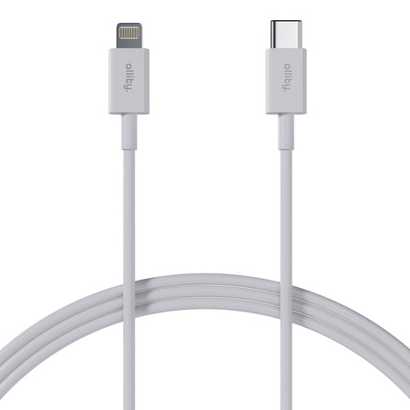 Allity kabel AUC-03 USB-C - Lightning 2,0 m 27W biały