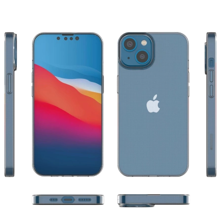 Gelhülle für Ultra Clear 0.5mm iPhone 14 transparent