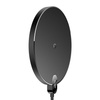 Inductive wireless charger Baseus Digital LED  15W (black)