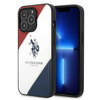 US Polo USHCP14XPSO3 iPhone 14 Pro Max 6,7" biały/white Tricolor Embossed