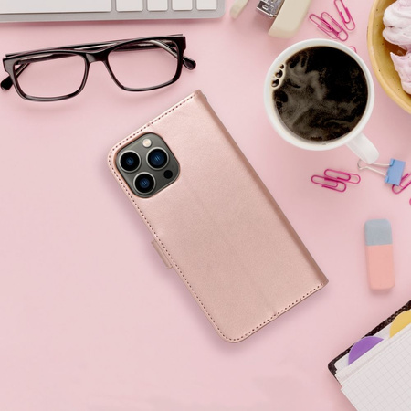 Kabura MEZZO Book do IPHONE 11 mandala złoty róż