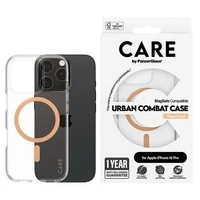 Etui CARE by PanzerGlass Flagship Case z MagSafe na iPhone 16 Pro - pomarańczowe