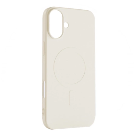 Liquid Silicone Case MagSafe for iPhone 16 Pro Max - beige