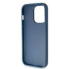 Etui Guess Crossbody 4G Metal Logo do iPhone 14 Pro - niebieskie