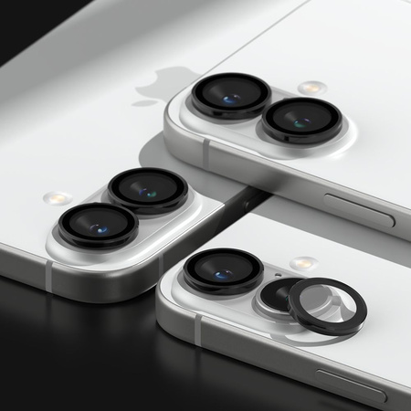 OSŁONA APARATU RINGKE CAMERA FRAME PROTECTOR 2-PACK IPHONE 16 / 16 PLUS BLACK