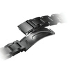 Pasek do APPLE WATCH 4 / 5 / 6 / 7 / 8 / SE / ULTRA (42 / 44 / 45 / 49 MM) UNIQ Osta Stainless Steel czarne