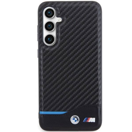 Oryginalne Etui BMW Hardcase BMHCS23FE22NBCK do SAMSUNG S23 FE (Carbon / czarny)