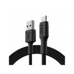 Green Cell PowerStream - Kabel Przewód USB-A - Lightning 120cm szybkie ładowanie Apple 2.4A