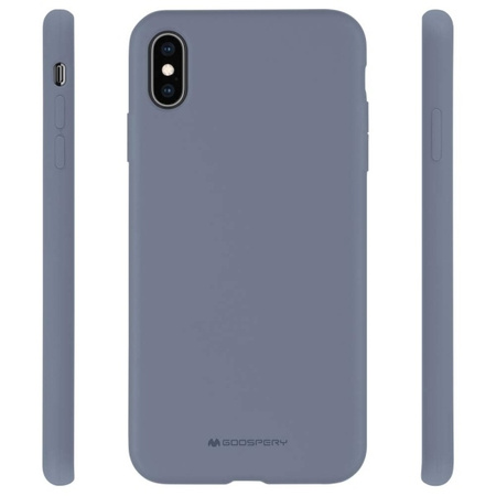 MERCURY SILICONE CASE SAMSUNG S23 LAVENDER GREY / LAWENDOWY