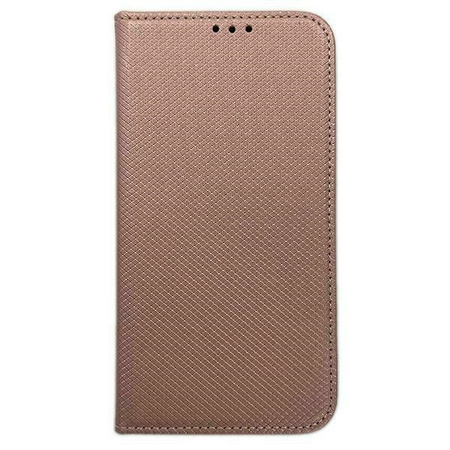 Etui Smart Magnet book iPhone 15 6.1"różowo złoty/rose gold