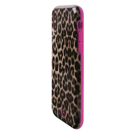 PURO Glam Leopard Cover - Etui iPhone Xs / X (Leo 2) Limited edition