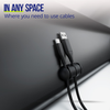 Allity Organizer na kable - zestaw 3 sztuk ASA-400