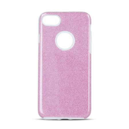Nakładka Glitter 3w1 do Samsung Galaxy A16 4G / A16 5G różowa