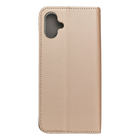 Kabura SMART CASE Book do SAMSUNG A06 złoty