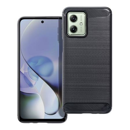 Futerał CARBON do MOTOROLA G54 czarny