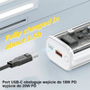 Powerbank 9000mAh PD 20W QC3.0+PD USAMS Dual-Port Fast Charge 10KCD18901 (US-CD189) czarny