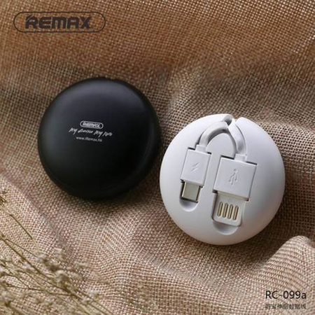 REMAX Kabel Cutebaby RC-099a - USB na Typ C - 1 metr biały