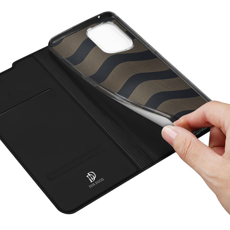 Dux Ducis Skin Pro Hülle mit Flip Oppo Find X5 schwarz