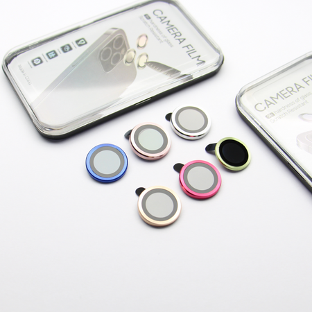 Zestaw szkieł na aparat do iPhone 13 Mini / iPhone 13 6,1" zielony (2szt)