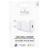 Puro White 20W Power Delivery USB-C Wandladegerät – Weiß