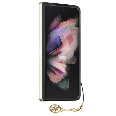 Guess nakładka do Samsung Galaxy Z Fold 5 GUHCZFD5GF4GGR szara HC PU 4G Charm