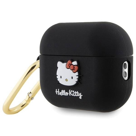 Hello Kitty Silicone 3D Kitty Head Case for AirPods Pro 2 (2022/2023) - Black