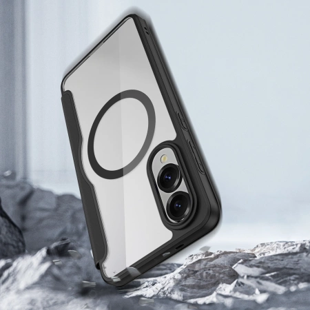 Dux Ducis Skin X Pro Hülle mit MagSafe für Samsung Galaxy S25 Edge - Schwarz