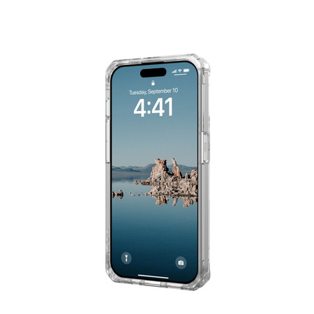 UAG Plyo Magsafe - protective case for iPhone 15 Pro compatible with MagSafe (ice-silver)