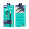 JELLICO Kabel B10 USB-C - Lightning PD 20W 1M schwarz