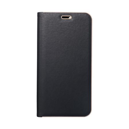 Kabura LUNA Book Gold do SAMSUNG S23 FE czarny