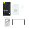 Baseus Full Screen Tempered Glass for iPhone 14 Pro Max with Speaker Cover 0.3mm + Mounting Frame