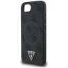 Guess 4G Ring Triangle Logo MagSafe case for iPhone 16e - black