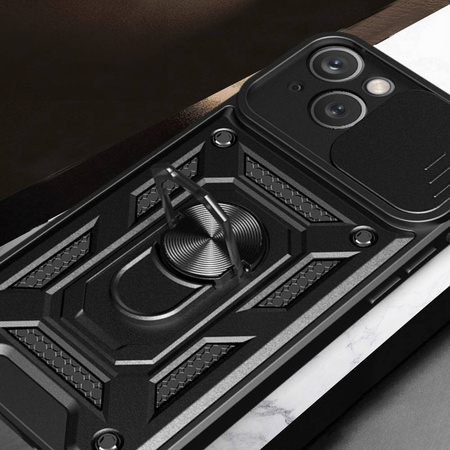 Schutzhülle APPLE IPHONE 15 Nexeri CamShield Pro schwarz