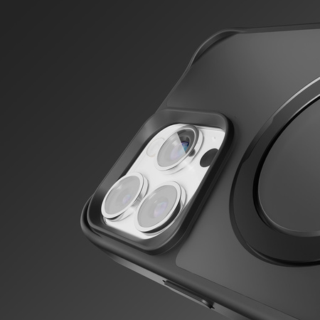 Nakładka Etteri Matt Mag Ring do iPhone 16 Pro Max 6,9" czarna