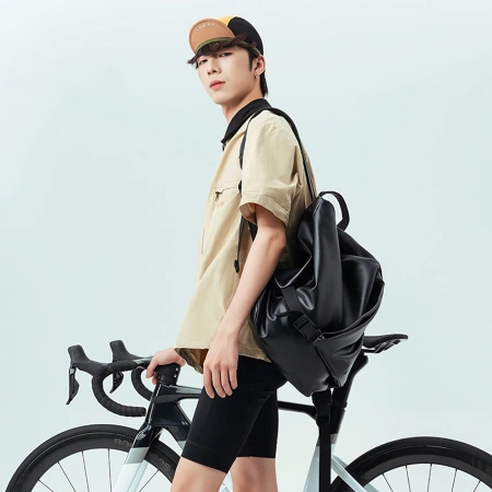 Rockbros Fahrradmütze mit Visier, Helmüberzug - Gelb