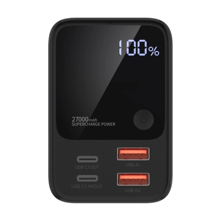 Choetech B635BK USB-A / USB-C Powerbank 22.5W 27000mAh - black