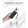 VEGER powerbank 10000 mAh z ładowaniem indukcyjnym kompatybilny z MagSafe PD QC3.0 2A 20W MagOn (VP1151 / W1151) czarny