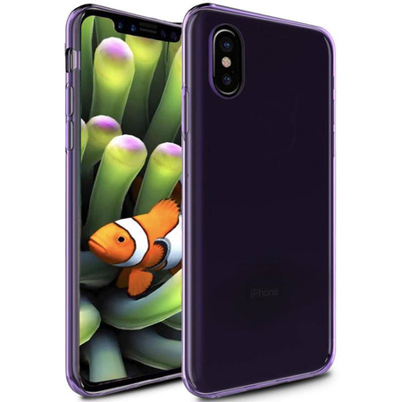 Zizo TPU Cover - Etui iPhone X (Purple)