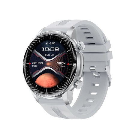 Smartwatch Hoco 1,46" TFT IP67 z funkcją rozmowy Y31 srebrny