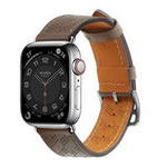 Armband Leder Lederarmband für Apple Watch SE, 8, 7, 6, 5, 4, 3, 2, 1 (41, 40, 38 mm) Armband dunkelbraun