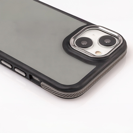 Nakładka Crystal Black do iPhone 16 Plus 6,7&quot; szara
