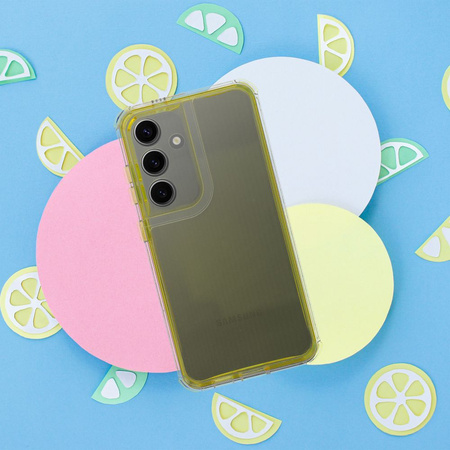 Futerał MATRIX CLEAR do XIAOMI Redmi Note 13 Pro 5G żółty