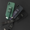 Rope Case Silicone Cover with Lanyard Purse Lanyard Strap for Redmi Note 11 Pro Red