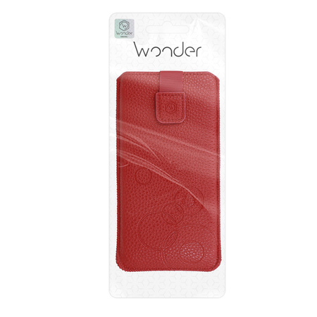 Kieszonka WONDER Deko (ROZMIAR  M) do Iphone 5/Nokia 215 4G/225/5310 2020 czerwona