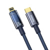 Baseus Explorer Series Kabel USB Typ C - Lightning 20W 1m blau (CATS000003)