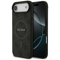 Guess 4G Ring Classic Logo MagSafe Hülle für iPhone 17 Air - Schwarz