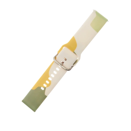 Pasek Strap Moro do Samsung Galaxy Watch 45 / 46 / 47 mm silikonowa bransoletka opaska do zegarka - wzór 14