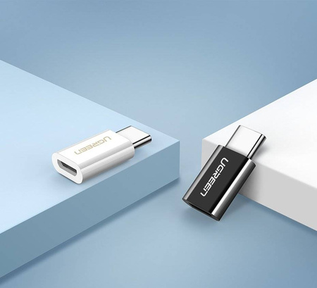 Ugreen adapter przejściówka z micro USB na USB Typ C czarny (30391)