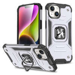 Wozinsky Ring Armor iPhone 15 Plus iPhone 15 Plus Ring Armor Hülle – Silber