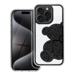 Futerał TEDDY BEAR do IPHONE 16e (SE 4 2025) czarny